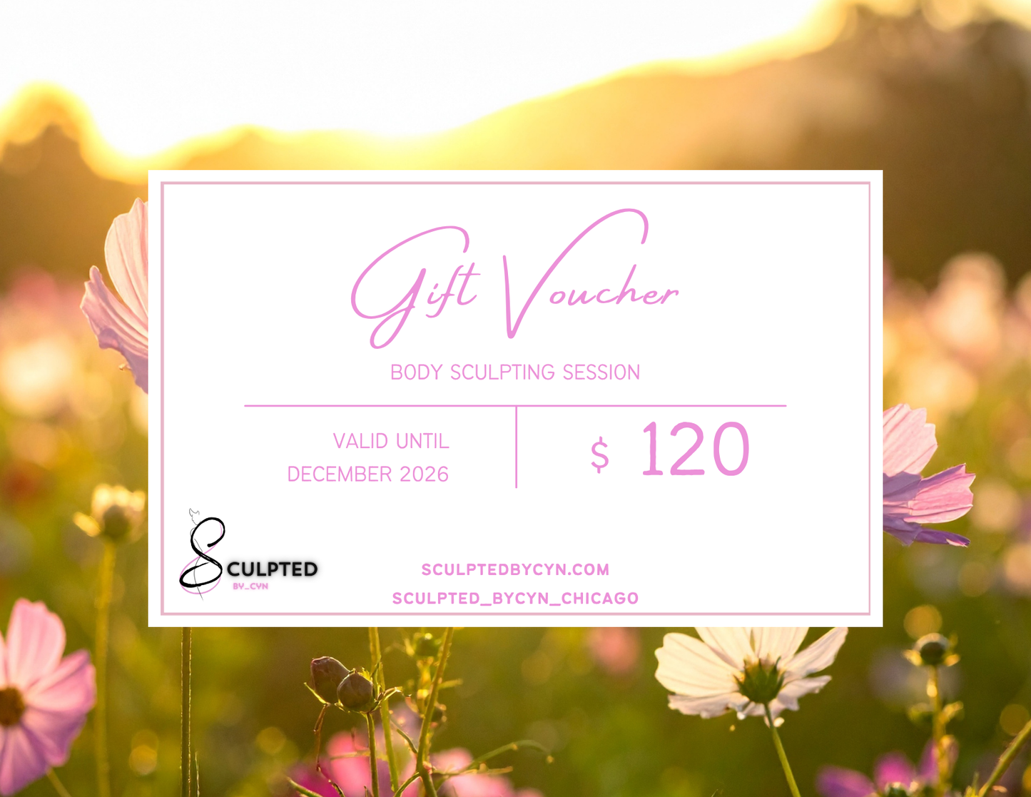 🎁 BODY SCULPTING GIFT CERTIFICATE 🎁