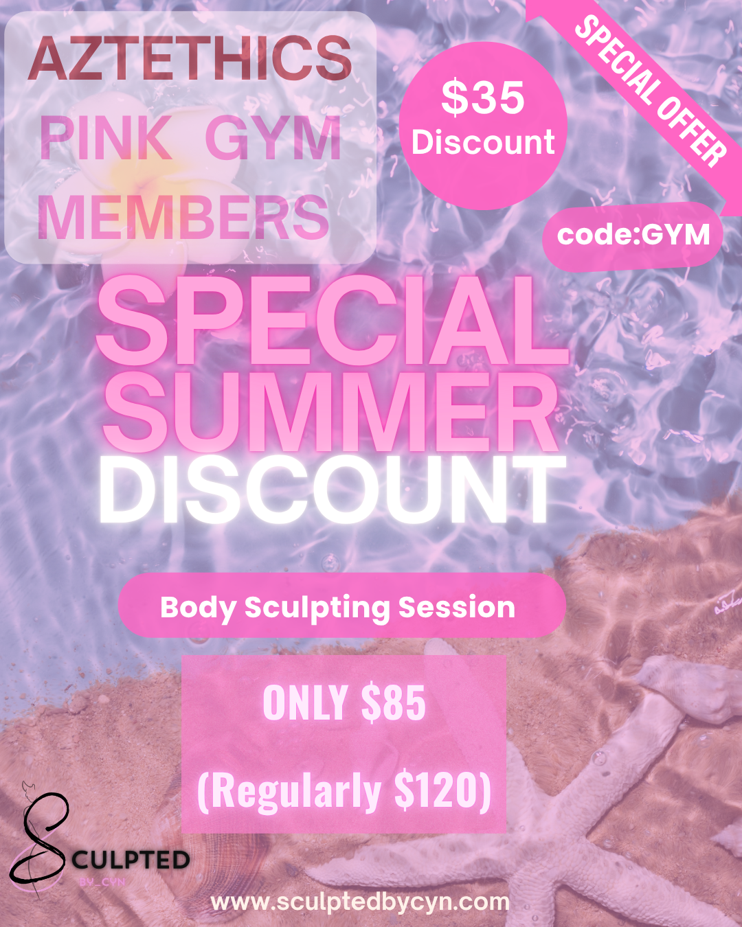 PINK GYM MEMBER SPECIAL
