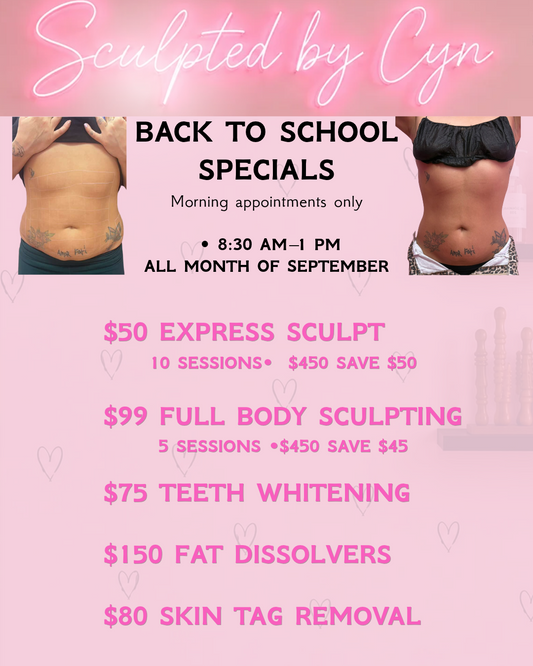 September Early Bird Special | Back to School