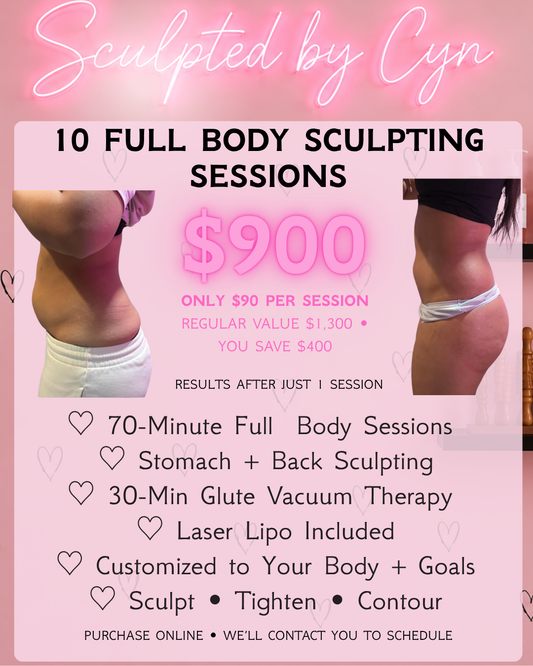 10 Full Body Sculpting Sessions