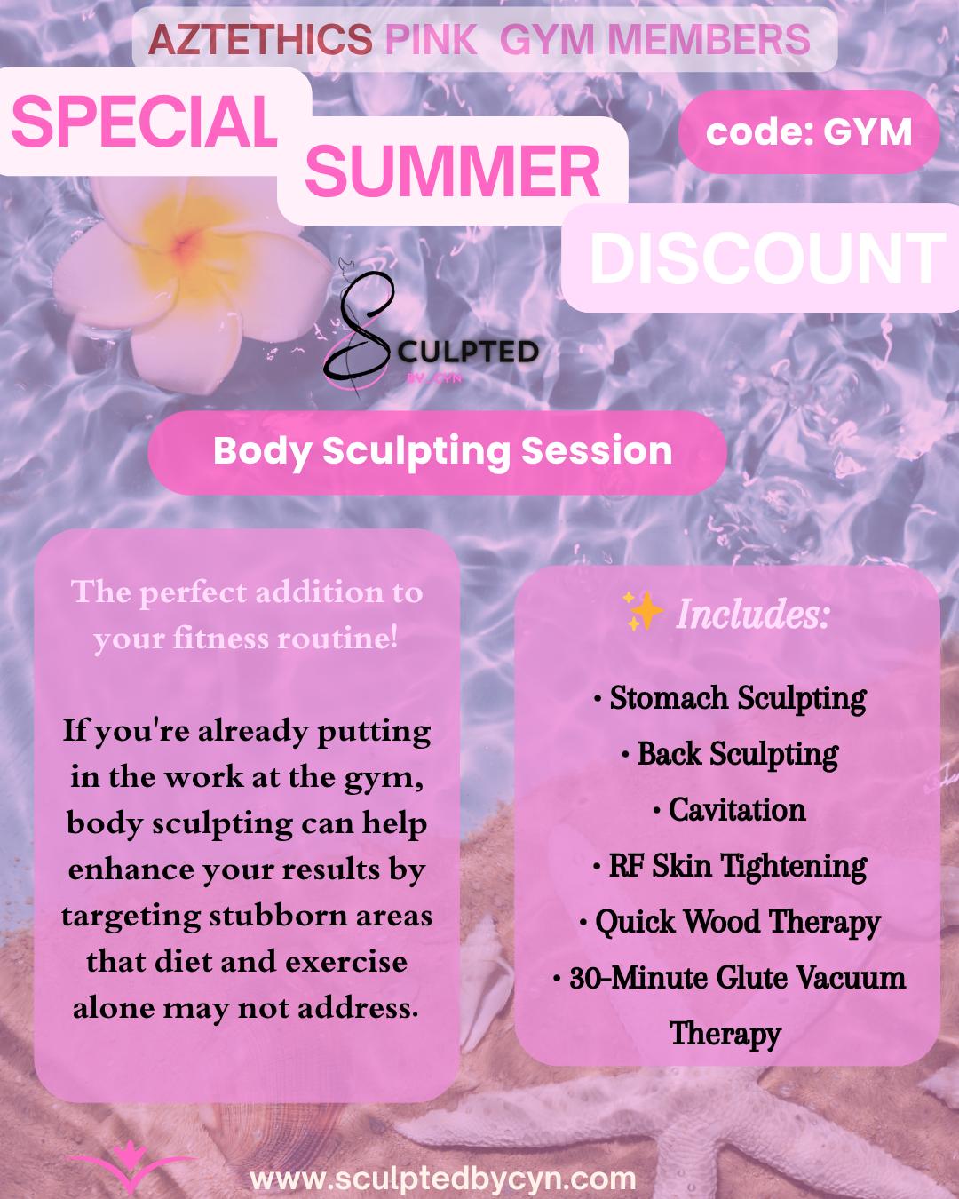 PINK GYM MEMBER SPECIAL