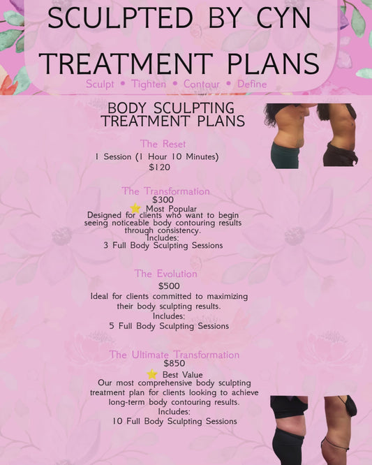 body sculpting treatment plans